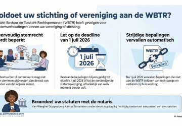 WBTR: even checken of alles nog goed geregeld is