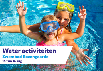Zomervakantie bij Zwembad Rozengaarde - week 33