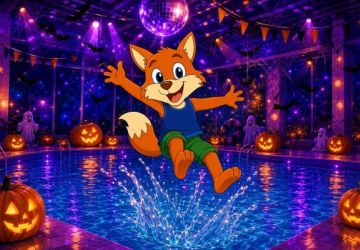Halloween Discozwemmen
